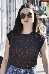 Crystal Reed in Casual Attire - Los Angeles 3/7/ 2017