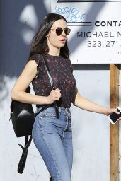 Crystal Reed in Casual Attire - Los Angeles 3/7/ 2017