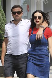 Crystal Reed With Her Long Time Boyfriend Darren McMullen - Shopping in Beverly Hills 5/4/ 2017