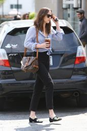 Dakota Johnson in Casual Attire - Shopping at a Pet Store in Los Angeles 3/20/ 2017
