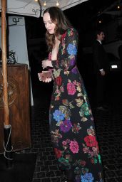 Dakota Johnson Night Out Style - Leaving the Chateau Marmont in West Hollywood 3/25/ 2017