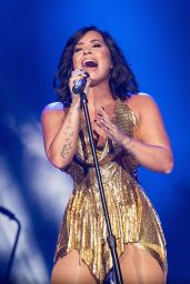 Demi Lovato - Performing at BeautyKind Unites Concert for Causes in Arlington 3/25/ 2017