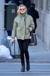 Diane Kruger Style - oOt in Soho, New York 3/23/ 2017