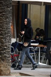 Diane Kruger - Tries To Go Incognito Wearing a Hoodie and Sunglasses in Barcelona 3/13/ 2017