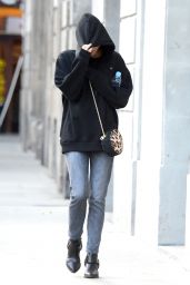 Diane Kruger - Tries To Go Incognito Wearing a Hoodie and Sunglasses in Barcelona 3/13/ 2017