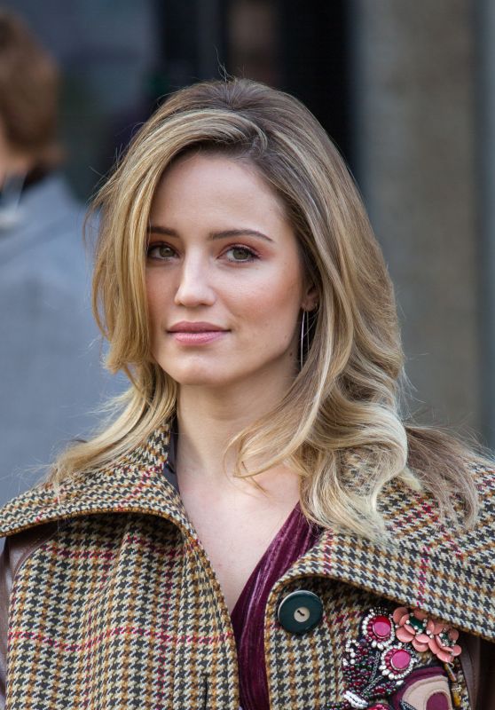 Dianna Agron at Paris Fashion Week - Miu Miu Show 3/7/ 2017