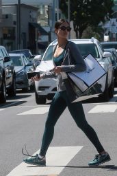 Eiza Gonzalez in Tights - Shopping in West Hollywood, CA 3/28/2017