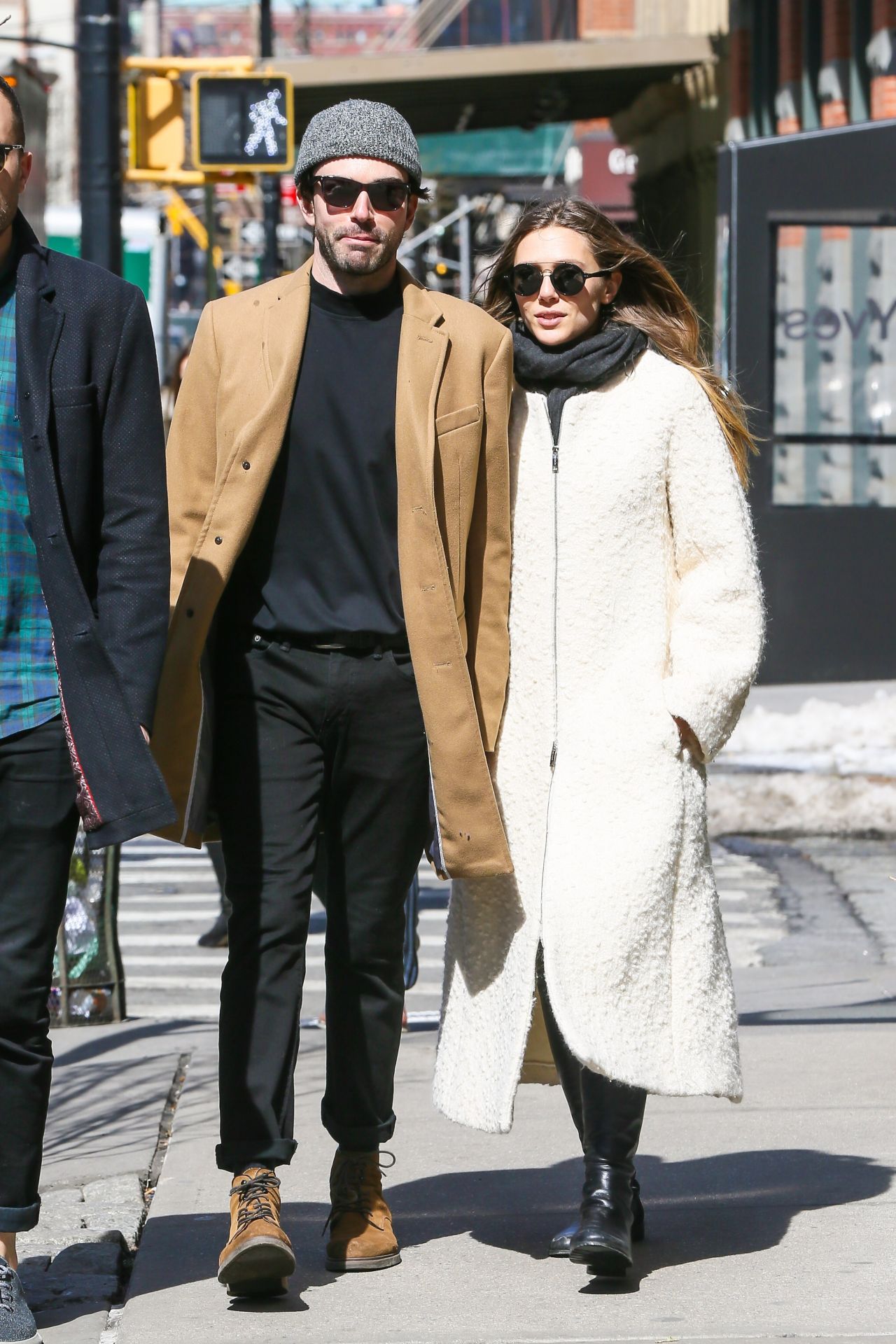 Elizabeth Olsen Holding the Hand of a Mystery Man - Out For a Walk in ...