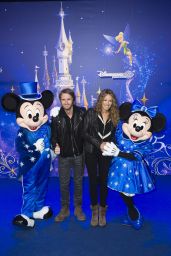 Elodie Fontan – Disneyland Paris 25th Anniversary 3/25/2017