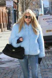 Elsa Hosk Winter Ideas - Out in NYC 3/16/ 2017 