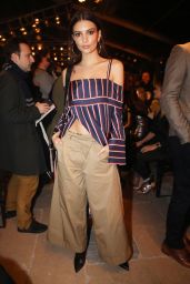 Emily Ratajkowski at Paris Fashion Week - Isabel Marant Show 3/2/ 2017