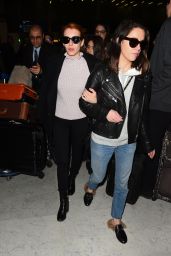 Emma Roberts - Arriving at Paris CDG Airport for Fashion Week 3/1/ 2017