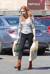 Emma Roberts - Shopping in Los Angeles 3/9/ 2017