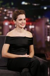 Emma Watson Appeared on Jimmy Kimmel Live 3/6/ 2017