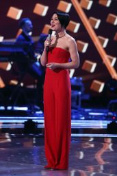 Emma Willis Hosting "The Voice" TV Show in London 3/25/2017
