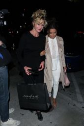 Eva Longoria and Melanie Griffith at Catch LA Restaurant in West Hollywood 3/25/ 2017