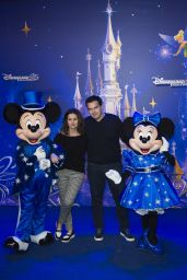 Faustine Bollaert – Disneyland Paris 25th Anniversary 3/25/2017