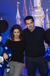 Faustine Bollaert – Disneyland Paris 25th Anniversary 3/25/2017