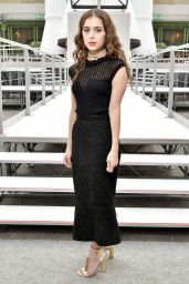Felice Jankell at Paris Fashion Week - Chanel Show 3/7/ 2017