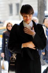 Gemma Arterton Style - New York City 3/23/ 2017