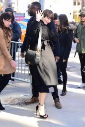 Gemma Arterton Style - New York City 3/23/ 2017
