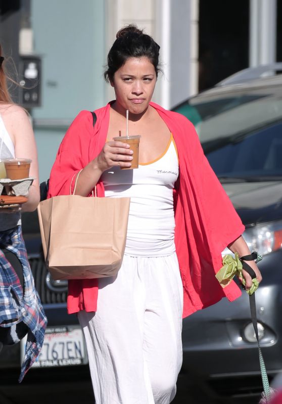 Gina Rodriguez - Out in Los Angeles 3/8/ 2017
