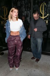Hailey Baldwin at Catch LA in West Hollywood 3/11/ 2017 