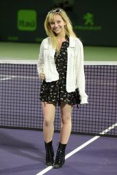 Hailey Knox Performs at The 2017 Miami Open 3/24/ 2017 