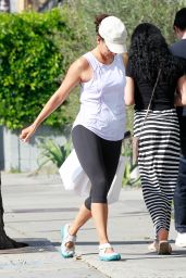 Halle Berry in Leggings - Out in West Hollywood 3/17/ 2017