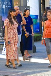 Hannah Simone - Taking Her Family on a Shopping Trip to The Grove in Hollywood 3/9/ 2017