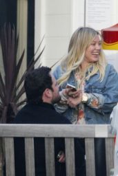 Hilary Duff Casual Style - Out for a Sushi Dinner in Beverly Hills 3/26/2017