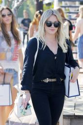 Hilary Duff Casual Style - Shops at Fred Segal in West Hollywood 3/12/ 2017