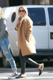 Hilary Duff - Out in Soho in NYC 3/8/ 2017
