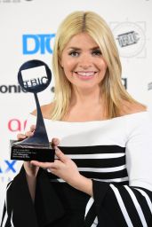 Holly Willoughby at The TRIC Awards in Central London 3/14/ 2017