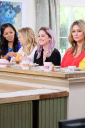 Hunter McGrady on Home and Family Talk Show in Los Angeles 3/8/ 2017
