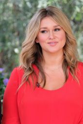 Hunter McGrady on Home and Family Talk Show in Los Angeles 3/8/ 2017