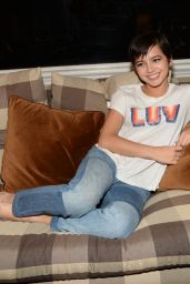 Isabela Moner Posing for Candids and Prepping for an Interview - Los Angeles 3/19/ 2017