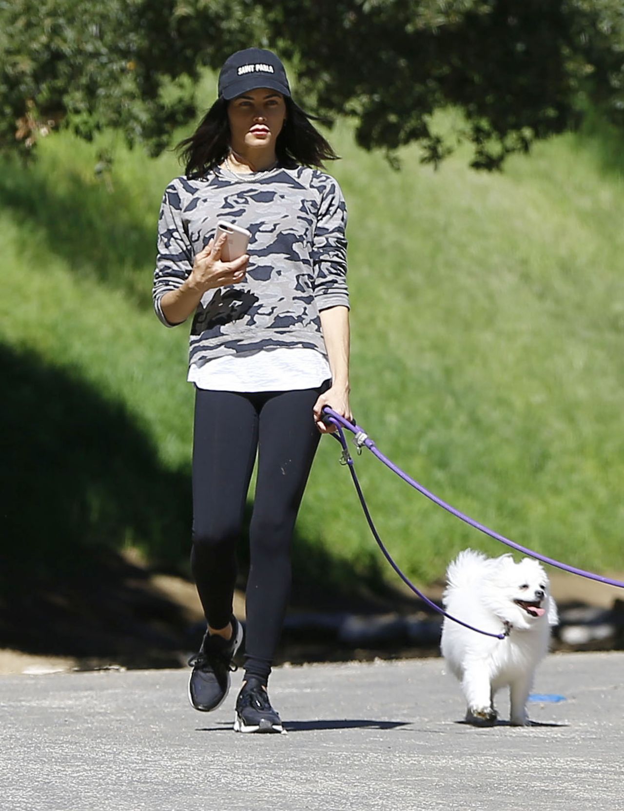 Jenna Dewan in Tights - Out in Studio City, CA 3/2/ 2017 • CelebMafia