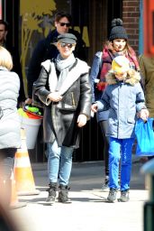 Jennifer Lawrence - Take Her Boyfriends Son For a Walk in NYC 3/21/ 2017