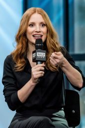Jessica Chastain - Build Speaker Series in NYC 3/21/ 2017