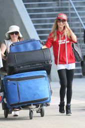 Joanna Krupa With Her Mother at the Airport in LA 3/13/ 2017
