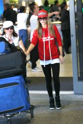 Joanna Krupa With Her Mother at the Airport in LA 3/13/ 2017
