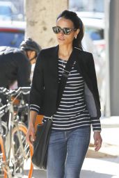 Jordana Brewster - Out in Brentwood 3/23/ 2017