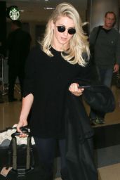 Julianne Hough Travel Outfit - LAX Airport in LA 3/23/ 2017