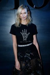 Karlie Kloss at Paris Fashion Week – Christian Dior Show 3/3/ 2017