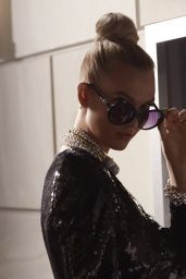 Karlie Kloss - Channels Hollywood Icons for Swarovski 2017