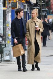 Karlie Kloss - Shopping With Joshua Kushner in SoHo, NY 3/26/ 2017
