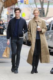 Karlie Kloss - Shopping With Joshua Kushner in SoHo, NY 3/26/ 2017