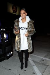 Karrueche Tran Night Time Out Fashion - at Catch LA in West Hollywood 3/5/ 2017