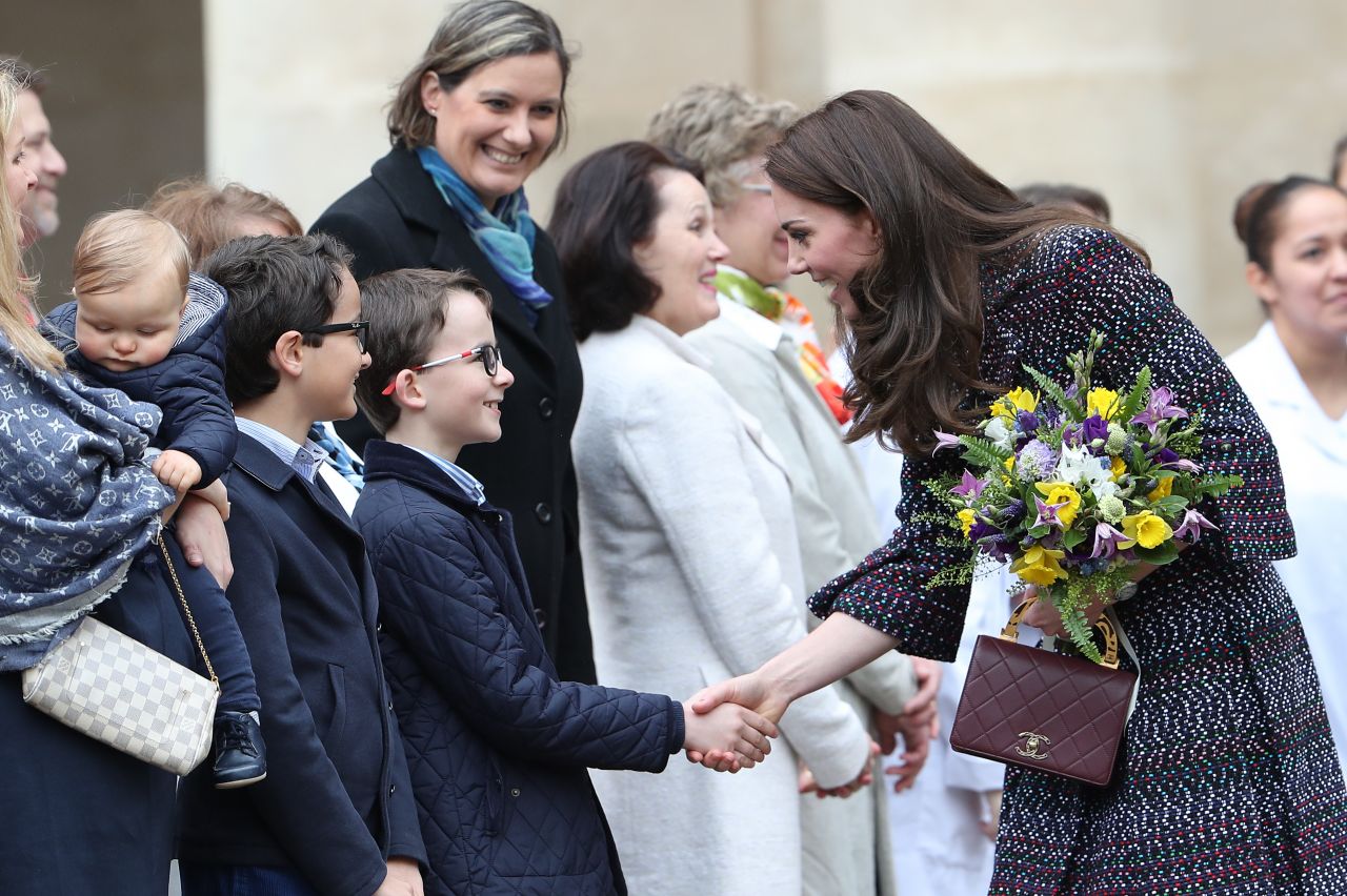 Kate Middleton Visits 'Les invalides' in Paris 3/18/ 2017 • CelebMafia